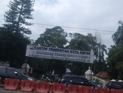 Hari Jadi Kota Depok ke 24, Driver Ojol Sedih Lihat Gapura Kantor Pemerintah Kota Depok Masih Kumuh