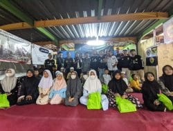 Driver Ojol di Condet Santuni Puluhan Yatim Piatu