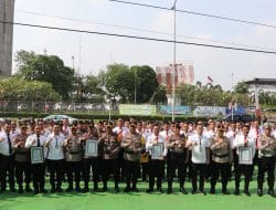 Kapolresta Bandara Soetta Berikan Penghargaan Kepada 130 Personel Berprestasi