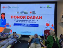 Bantu Cukupi Stok Darah PMI, Insan Pegadaian Donor Bareng