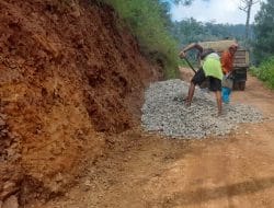 Droping Material, Dukun Program Pra TMMD Ke-117 Kodim 0801/Pacitan  Berjalan Lancar