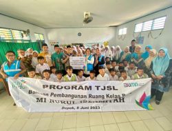 Wujud Kepedulian PLN Bangun Ruangan Kelas Baru di Sekolah MI Nurul Islamiyah Depok