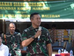 Kebersamaan Tak Terbatas Dankormar dengan Prajuritnya