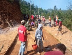 Pra TMMD Ke-117 Kodim 0801/Pacitan Ciptakan Kekompakan Masyarakat.