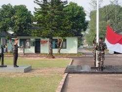 Jabat Irup Upacara 17 an, Komandan Kodim 0801/Pacitan Bacakan Amanat Pangdam V/BRW.