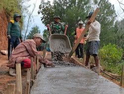 Berkat Keuletan dan Kegigihan, Kegiatan Pra TMMD Kodim 0801/Pacitan Berjalan Lancar
