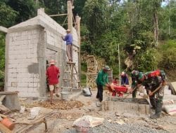 Semoga Bermanfaat Bagi Masyarakat, Program Pra TMMD Ke-117 Kodim 0801/Pacitan Bangun MCK