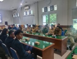 Dandim 0801/Pacitan Bersama Jajaran Forkopimda Sambut Kedatangan Mahasiswa Dalam Program MMD