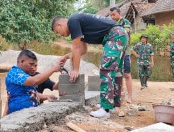Pembangunan Talud TMMD 117 Kodim 0801/Pacitan, Menunjang Kelancaran Akses Masyarakat.
