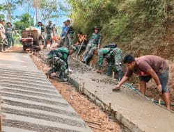 Optimalkan Program TMMD Ke-117 Kodim 0801/Pacitan, Libatkan Personil Gabungan TNI AD, AU dan AL
