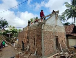 Kebahagiaan Warga Rumahnya Direnovasi, Melalui Program TMMD Ke-117 Kodim 0801/Pacitan