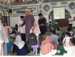 Rayakan Tahun Baru Islam, Masjid Baiturahim Angkasa Gelar Santunan Anak Yatim