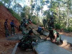 Peran TNI Dalam Program TMMD Ke-117 Kodim 0801/Pacitan Sudah Tak Diragukan Lagi