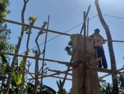 Utamakan Kualitas Pembangunan Gapura, Dalam Kegiatan TMMD Ke-117 Kodim 0801/Pacitan