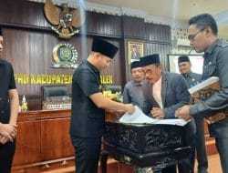 Nota Kesepakatan KUA-PPAS Diteken DPRD dan Pemkab Trenggalek