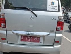 Penampakan Kendaraan Dinas Tim Data Aset Fasum Fasos Jakarta Pusat Mati Pajak Sejak 2021