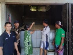 Mujiono Mahasiswa Polbangtan Malang Beri Edukasi Teknologi Pengeringan Gabah