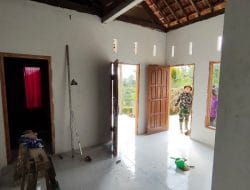 Berkat TMMD Ke-117 Kodim 0801/Pacitan, Tiga Unit RTLH Berhasil Diwujudkan.