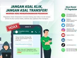 Jangan Asal Transfer! Pegadaian Himbau Masyarakat Hati-hati