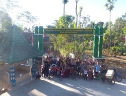 Senyum Bahagia Dan Tangis Haru Warnai Kepergian Satgas TMMD Ke-117 Kodim 0801/Pacitan