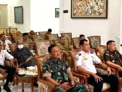 Danramil 0801/06 Bandar Mengikuti Rakor Pengendalian Inflasi Bersama Kemendagri