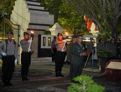 Jelang Puncak Peringatan HUT Kemerdekaan RI Ke-78 Dandim 0801/Pacitan Pimpin Acara AKRS