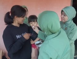 Cegah Stunting, Koramil 0801/05 Nawangan Lakukan Strategi Sosialisasi Door To Door.
