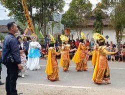 Ciptakan Rasa Aman, Babinsa Koramil 0801/07 Ngadirojo Pengamanan Lomba Rontek