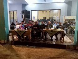 Peringati HUT Kemerdekaan RI Ke-78, Danramil 0801/03 Arjosari Hadiri Pagelaran Wayang Kulit