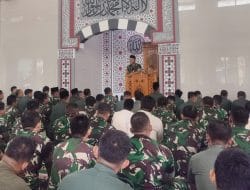 Danrem 081/DSJ Minta Anggotanya Punya Prinsip : Pangkat Boleh Kalah, Tapi Ibadah Jangan