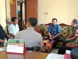 Penertiban Tugu Pencak Silat, Koramil 0801/09 Sudimoro Bersama Pihak Kepolisian Gelar Rakor
