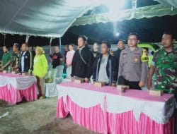 Ciptakan Situasi Aman, Babinsa Koramil 0801/03 Arjosari Amankan Turnamen Bola Voly