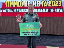 Angkat Pentingnya Akses Jalan Guna Tekan Inflasi, Kodim 0801/Pacitan Raih Juara 2 LKJ TMMD ke-117