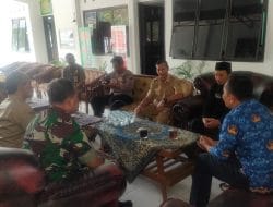 Kawal Penertiban Tugu Perguruan Silat, Danramil 0801/04 Tegalombo Ikuti Rakor Bersama Forkopimca