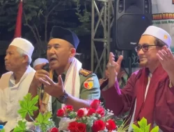 Bersama Habib Husein, Komandan Sholawat Sapa Masyarakat Dusun Pucanganom di Madiun