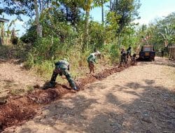 PIPANISASI TMMD 118 PENUHI KEBUTUHAN AIR BERSIH WARGA SUMBERPETUNG