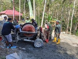 Penggunaan Molen untuk Pembangunan Penahan Tanah Mulai Dioperasikan