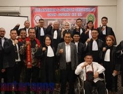 KAI DKI Melantik Advokat Baru, Ardy Mbalembout : Kita Harus Bisa Menjadi Advokat Pejuang
