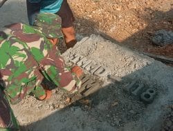 PRASASTI KENANGAN SATGAS TMMD 118 KODIM 0818