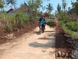 PERUBAHAN DRASTIS INFRASTRUKTUR WARGA SUMBERPETUNG OLEH SATGAS TMMD 118 KODIM 0818