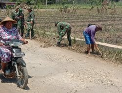 SEMANGAT SATGAS TMMD 118 KODIM 0818 DEMI WARGA SUMBERPETUNG