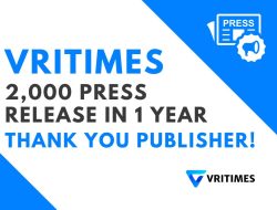 VRITIMES Merayakan Lebih dari 2.000 Siaran Pers yang Diterbitkan di Enam Negara Asia Tenggara di Tahun Pertamanya