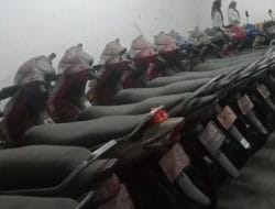 Klaim Sudah Dilelang Tahun 2022, Penampakan Kendaraan Motor Bekas Aset Pemkot Depok Berjejer di Tempat Parkir