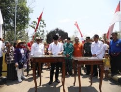 Bupati Trenggalek Resmikan Jembatan Penghubung Tiga Desa