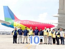 Pelita Air Sambut Kedatangan Armada Ke-10 Airbus A320