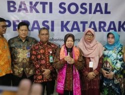 Bentuk Kepedulian Menteri Sosial Terhadap Lansia, Memfasilitasi Operasi Katarak Gratis di Palembang