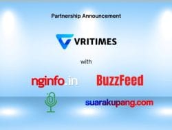 VRITIMES Perluas Jangkauan Distribusi dengan Kerjasama Empat Media Baru
