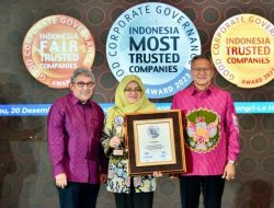 PT Pegadaian Raih Penghargaan The Most Trusted Company di Indonesia