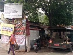Ratusan Personil Gabungan Lakukan Pengamanan Lahan Permukiman Kampung Bulak Depok