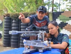 Anak Prajurit Korem 081/DSJ Jadi Atlet Putri Pertama di Kota Madiun yang Raih Prestasi Cabor Menembak